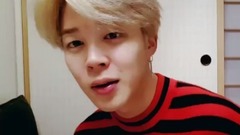 防弹少年团,JIMIN(防弹少年团) - JIMIN vlive直播 中文字幕 17/10/13