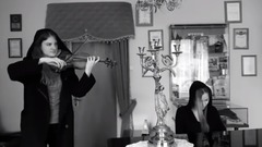 The piano, the violin duet Russian songs Just Play