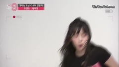 韩国群星 - 黄雅英 MIXNINE试镜