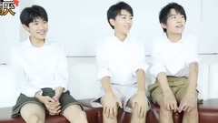 TFBOYS,王俊凯,王源,易烊千玺 - TFBOYS提前给您拜年了!玩不眨眼游戏的三只太萌了- TF小黑屋 cut 饭制版