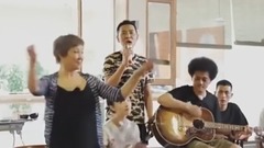 综艺<青春旅社>军哥"过气"首秀邓丽君经典 萌娃实力rapper