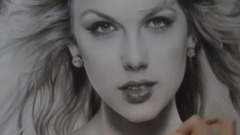 Taylor Swift - 爱好者用马克笔飞思出一张照片级画像