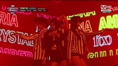 f(x) - Red Light - Mnet M!Countdown 现场版 14/07/17