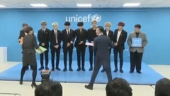 防弹少年团 - 防弹少年团 'LOVE MYSELF' UNICEF合作 Global Project 面世 记者招待会