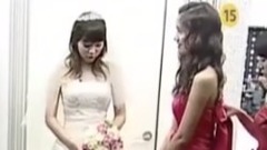 少女时代,太妍(少女时代),韩国综艺 - 这只是演习,泰妍的假想结婚,拍婚纱照现场吵吵闹闹的小姨子们