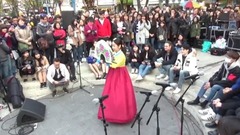 韩国群星,韩国综艺,Stellar,金佳英(Stellar) - 民族折扇舞
