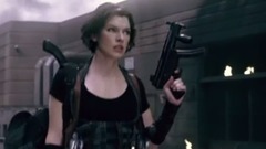 欧美群星,Milla Jovovich,影视原声,看点什么梗 - 电影<生化危机4:战神再生>cut 下部