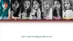 SONAMOO - I (Knew It) (成员彩色音段分布)