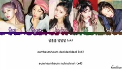 EXID - DDD [成员彩色音段分布] /多字幕 17/11/10