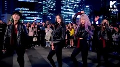 EXID - DDD回归,江南游击路演&偶装宣传