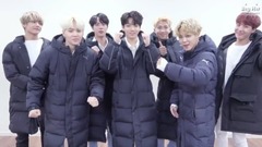 防弹少年团,田柾国(防弹少年团),V(防弹少年团) - 为了参加2018大学入学考试的阿米们防弹少年团给发送了应援影像