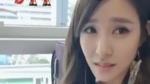 少女时代,Tiffany(少女时代),秀英(少女时代) - 秀英让帕尼吃 帕尼怕有口紅印