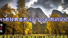 网络音乐 - 45首经典金曲,60、70、80后的美好记忆!