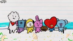 防弹少年团 - [BT21] Making of BT21 - EP.09 17/11/14 (WNS中字)