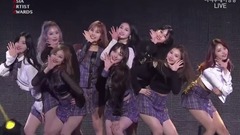 PRISTIN - WE LIKE&WE ARE PRISTIN&WEE WOO - 2017AAA颁奖礼现场版 17/11/15
