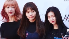 韩国综艺,DIA,PRISTIN - 2017亚洲明星盛典红毯礼仪 饭拍版 17/11/15