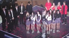 韩国群星,PRISTIN,K.A.R.D,WANNA·ONE - 2017AAA颁奖典礼cut