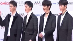 Super Junior,NU'EST,EXO,Seventeen,WANNA·ONE - 2017 Asia Artist Awards 新闻报道