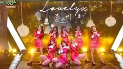 Lovelyz - 三角形&Twinkle - KBS音乐银行现场版 17/11/17
