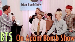 防弹少年团,田柾国(防弹少年团),V(防弹少年团) - Adam Bomb 在AMAs后台采访防弹少年团 17/11/19