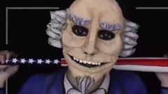 欧美群星 - Uncle Sam's Halloween special effects make-up tutorial
