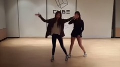 舞蹈视频,崔有真(CLC),张丞延(CLC) - Hola Hola CUBE
