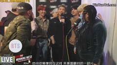 防弹少年团 - [WNS中字]101.5 The Mess 防弹少年团 采访