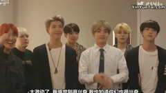 防弹少年团 - AMAs 官推更新防弹少年团后台视频