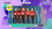 EXID - EXID获一位 - SBS The Show 现场版 17/11/21