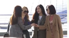 T-ara,智妍(T-ara),李居丽(T-ara),朴孝敏(T-ara),咸慇晶(T-ara) - T-ARA仁川机场出境