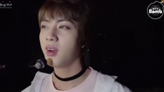 JIN(防弹少年团) - [BANGTAN BOMB] BTS (방탄소년단) Jin's Face-contact time @ M countdown comeback stage of 'Spring Day'