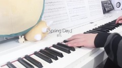 模仿翻唱,防弹少年团 - 春日(piano cover)