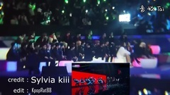 EXO,防弹少年团 - 171201 MAMA IN 香港 EXO等众组合台下观看 BTS 表演