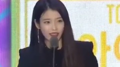 IU - MMA Top10获奖感言
