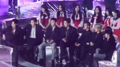 EXO,GFriend,WANNA·ONE - 台下观看likey的反应  2017MMA 饭拍版 17/12/02