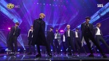 Seventeen - SEVENTEEN - 压低帽子 - SBS人气歌谣 现场版 17/12/10