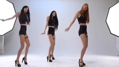 韩国群星,音乐短片,舞蹈视频 - 哥哥是垃圾,妹妹爱拾荒! 性感三人舞蹈版