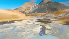 欧美群星,风景,音乐短片,轻音乐 - 冰岛的自然风光Flying over Iceland