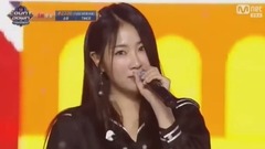 昭宥(Sistar) - 从你身上学到的&The Night - M!Countdown 光州特辑现场版 17/12/21