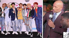 防弹少年团 - MTV 电影Jumanji提问好莱坞群星是否知道BTS防弹少年团