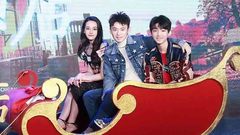 华语群星,音悦V现场,迪丽热巴,王俊凯,董子健 - 《解忧杂货店》首映礼