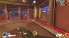 游戏原声 - OW ShaDowBurn Playing Genji On Lijiang Tower
