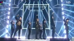 EXO - Ko Ko Bop&Run This&POWER - 2017SBS歌谣大战现场版 17/12/25