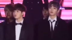 EXO,防弹少年团,田柾国(防弹少年团),JIMIN(防弹少年团),WANNA·ONE - SBS歌谣大战 opening wanna one reaction to bts,exo