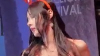 韩国群星,音乐短片,舞蹈视频 - 哥哥是垃圾,妹妹要拾荒!黑丝性感美女热舞 17/12/24