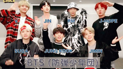 防弹少年团,田柾国(防弹少年团),V(防弹少年团) - 大阪TV 采访防弹少年团JAPAN COUNTDOWN
