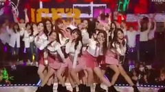 PRISTIN - Wee Woo - MBC歌谣大祭典现场版 17/12/31