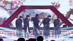 VIXX - The Wind of Starlight&桃源境(Remix Ver.) - MBC歌谣大祭典现场版 17/12/31