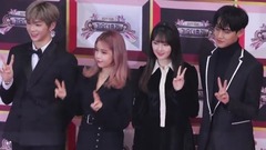 Seventeen,MAMAMOO,GFriend,艺琳(GFriend),WANNA·ONE - 红毯