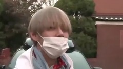 JIN(防弹少年团) - 花美男JIN的机场韩服时尚